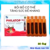 PHILATOP NEW Ống Nhựa Đại Uy, Cho Trẻ Em Biếng Ăn Chậm Lớn Còi Xương, Người Già Đề Kháng Kém - Hộp 20 Ống)