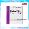 Sider Fe Folic Bổ Sung Sắt Và Acid Folic Cho Cơ Thể - Hộp 20 Gói