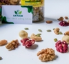Mix Nust tổng hợp 5 loại hạt dinh dưỡng - Hộp 500g : Macca, hạnh nhân, hạt điều, óc chó, nhân bí....
