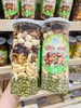 Mix Nust tổng hợp 5 loại hạt dinh dưỡng - Hộp 500g : Macca, hạnh nhân, hạt điều, óc chó, nhân bí....