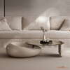 Tạo thêm điểm nhấn mới với chiếc bàn trà sofa nhập khẩu mặt kính thiết kế mới lạ