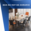 Bàn Ăn Mặt Đá Ceramic Là Gì? Có Nên Chọn Nội Thất Làm Từ Chất Liệu Này?