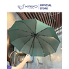 Ô gấp gọn tự động hai chiều 10 nan Kaiyo, màu xanh rêu