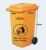 Thùng rác 120L