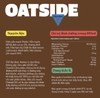 Sữa yến mạch OATSIDE Chocolate vị Sô-cô-la 1L x 6 - Không lactose, Đậm vị, Làm từ Cacao thật