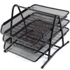 Khay sắt 3 tầng Comix B2163 đen
