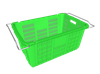 Thùng nhựa hở có quai ( KT : 715x470x330mm)