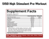 Rich Piana 5% 5150  Pre-Workout High Stimulant