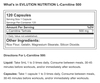 EVL Nutrition L-Carnitine 500 - 120 Capsules
