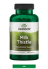 Swanson Milk Thistle - Features 80% Silymarin - 120 Capsules