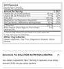 EVL Nutrition Z-MATRIX 240 CAPSULES