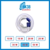 Cáp VGA 10-50M (Trắng, 2 cục chống nhiễu)