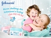 KEM DƯỠNG ẨM , CHỐNG NẺ DA JOHSON BABY MILK + RICE CREAM 50G : Chiết xuất sữa gạo (nắp xanh)