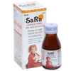HỖN DỊCH SARA FOR CHILDREN 250mg :Thai Nakorn Patana hương cam, hạ sốt và giảm đau (60ml)