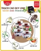 Thạch cao quy linh đậu đỏ sữa dừa 222gr