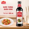 Hải Thiên_Nước tương (xì dầu) nhãn vàng 500ml