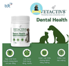VETACTIV8 Dental Health Bột Tảo Bổ Sung Cho Chó Mèo 150G