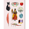 The Antiquarian Sticker Book: Bibliophilia: Over 1,000 Exquisite & Erudite Stickers - Odd Dot