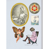 The Antiquarian Sticker Book: Bibliophilia: Over 1,000 Exquisite & Erudite Stickers - Odd Dot