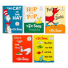 Dr. Seuss's Beginner Book Boxed Set Collection: The Cat in the Hat; One Fish Two Fish Red Fish Blue Fish; Green Eggs and Ham; Hop on Pop; Fox in Socks - Dr. Seuss