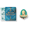 William Shakespeare Tiny Book and Pin Set - Insight Editions