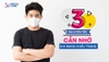 3 nguyên tắc cần thực hiện nghiêm khi đeo khẩu trang