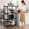 Kệ sắt để đồ 4 tầng đa năng gấp gọn thông minh