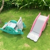 Cầu trượt bập bênh hình gấu 3in1 thiết kế đa năng