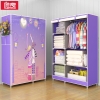 Tủ vải 3D 2 buồng 6 ngăn cao cấp