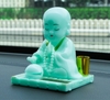 Tượng chú tiểu gõ mõ năng lượng mặt trời