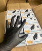 Hộp 100c găng tay cao su đen không bột cao cấp