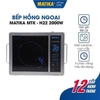 Bếp hồng ngoại kính cường lực MATIKA MTK-H22