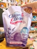 Nước giặt xả dưỡng vải Clean & Clean hương Violet 3.2kg