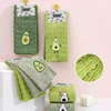 Set 4 khăn lau đa năng hình quả bơ mềm mịn