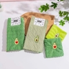 Set 4 khăn lau đa năng hình quả bơ mềm mịn