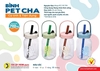 Bình nước Pet Cha có quai xách và ống hút 700ml TLT