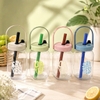 Bình nước Pet Cha có quai xách và ống hút 700ml TLT