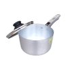 Nồi khuấy bột nắp kiếng BDG nhôm Kim Hằng size 16cm