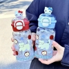 Bình nhựa đựng nước núm Hello Kitty 550ml