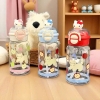 Bình nhựa đựng nước núm Hello Kitty 550ml
