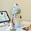Bình nhựa đựng nước núm Hello Kitty 550ml