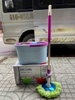 Bộ thùng lau nhà xoay 360 độ lồng Inox HC-2