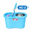 Bộ thùng lau nhà xoay 360 độ lồng Inox HC-2