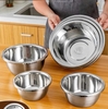 Bộ 5 thau inox đựng thực phẩm size 20cm-28cm