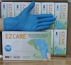 Găng tay cao su y tế Nitrile Không Bột EZCARE Màu Xanh