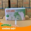Găng tay cao su y tế Nitrile không bột EZCARE Màu Trắng