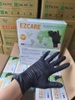 Găng tay cao su y tế Nitrile không bột EZCARE Màu Đen