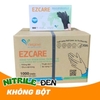 Găng tay cao su y tế Nitrile không bột EZCARE Màu Đen