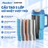 Bình giữ nhiệt có tay cầm thời trang SURFVEN 900ml SFE-2590