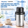 Bình giữ nhiệt nắp vặn SURFVEN 1000ml SFY-23100-1